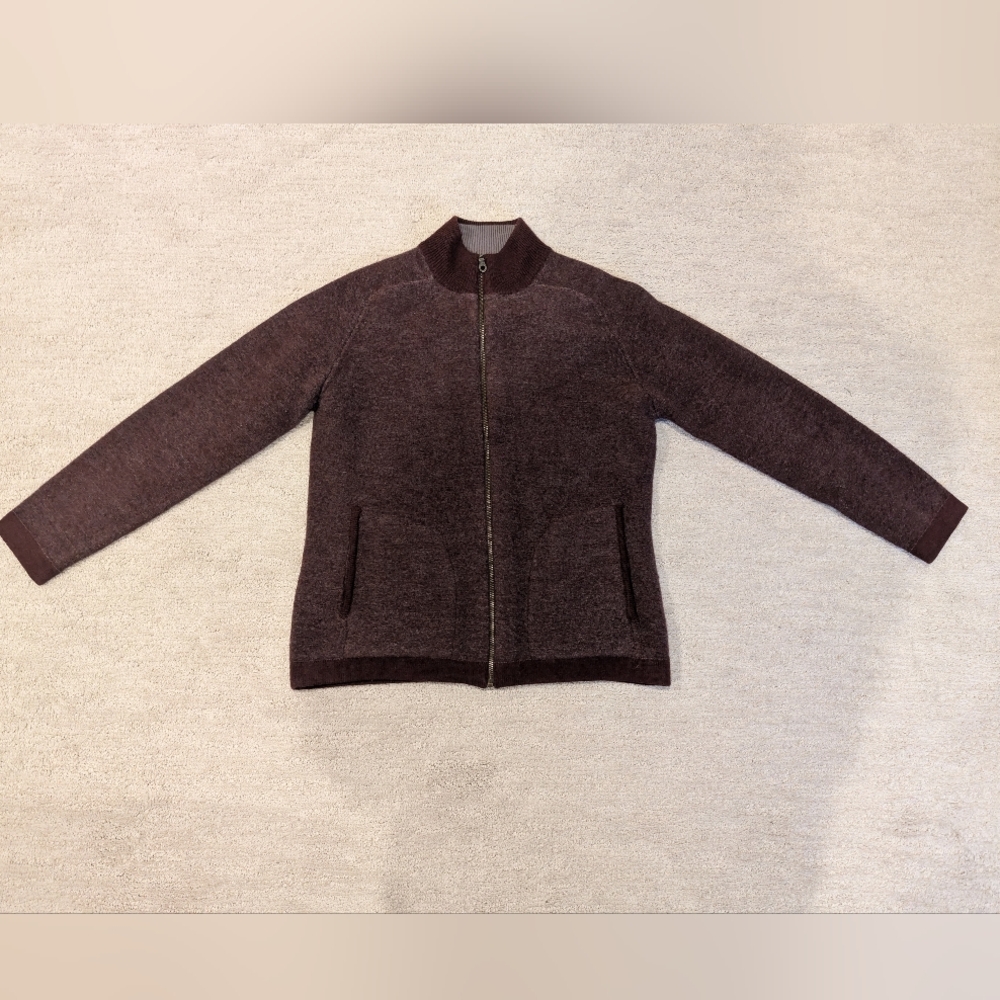 Patagonia Women's Wool Zip Up Sweater